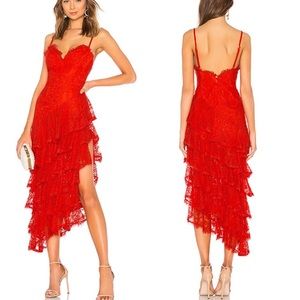 Majorelle Oracle Gown in Red size M